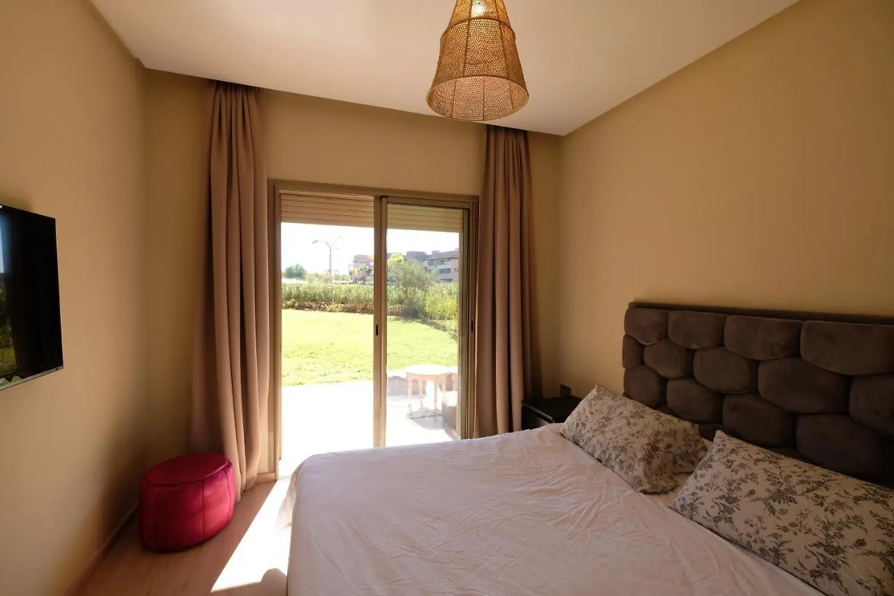 Super Apt T3 Rez De Jardin Prestigia Golf Piscine Apartment Marrakesh Morocco