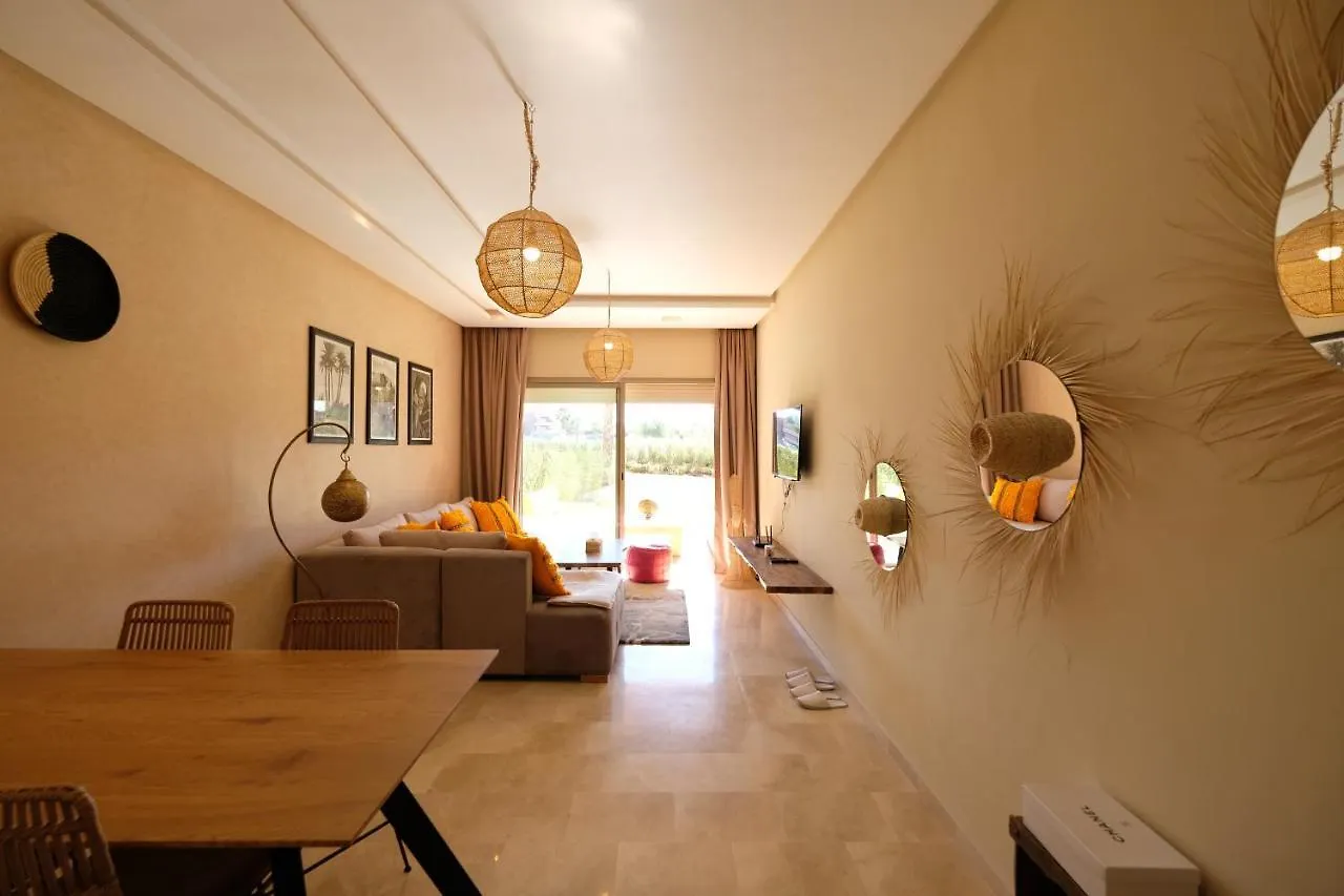 Super Apt T3 Rez De Jardin Prestigia Golf Piscine Apartment Marrakesh 0*,  Morocco