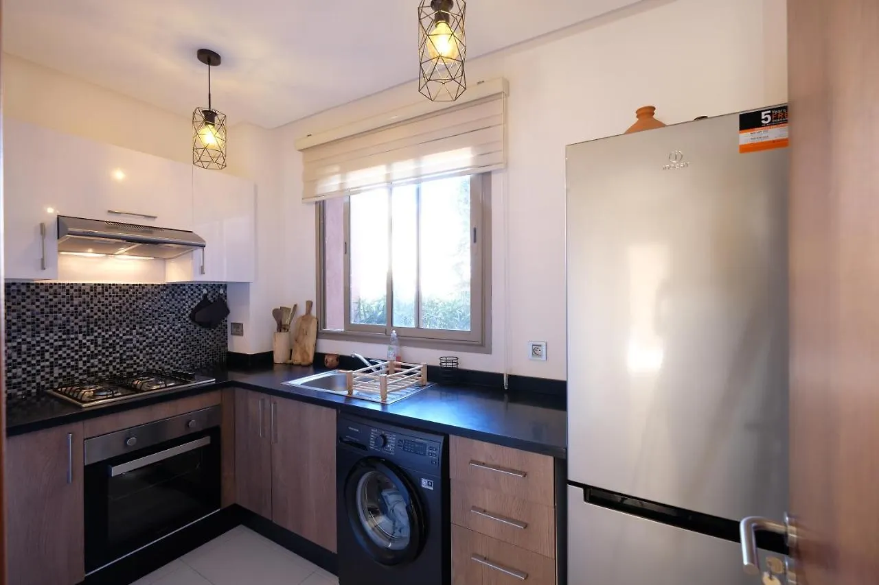 Super Apt T3 Rez De Jardin Prestigia Golf Piscine Apartment Marrakesh