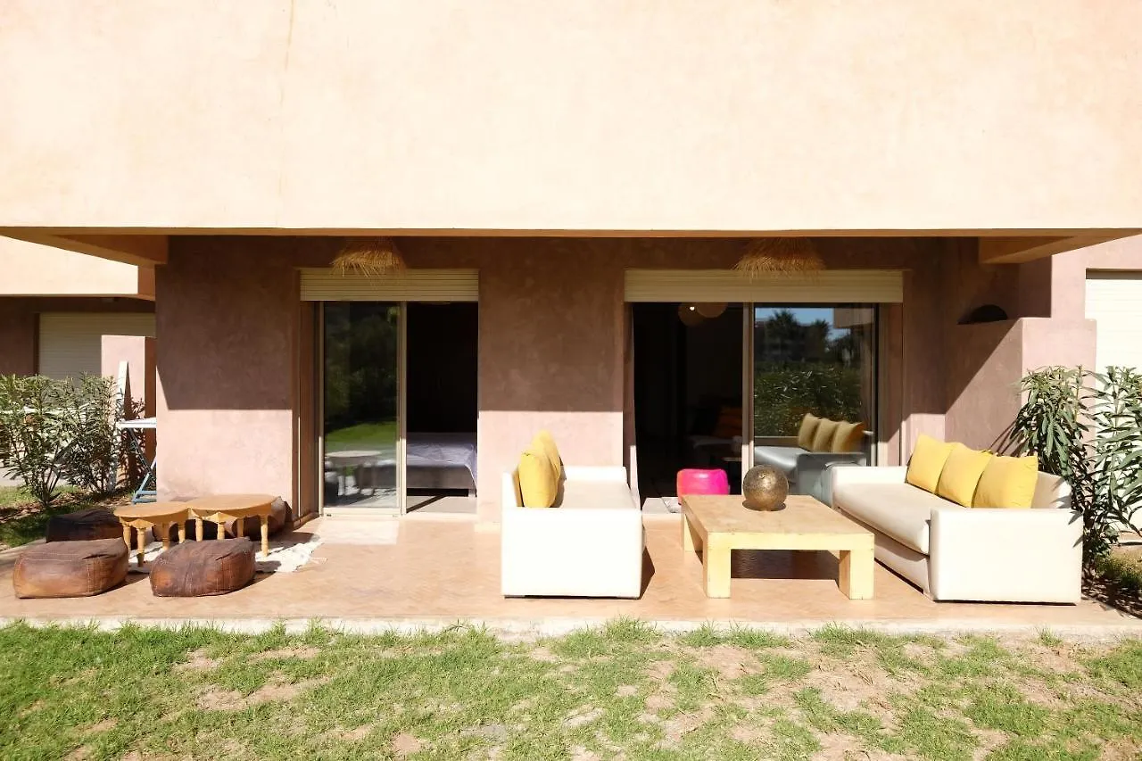 Super Apt T3 Rez De Jardin Prestigia Golf Piscine Apartment Marrakesh Morocco