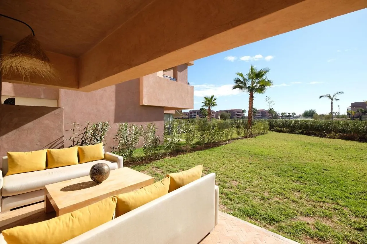 Super Apt T3 Rez De Jardin Prestigia Golf Piscine Apartment Marrakesh Morocco